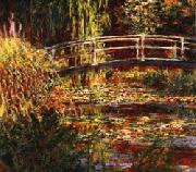 Claude Monet The Water Lily Pond Pink Harmony Spain oil painting artist